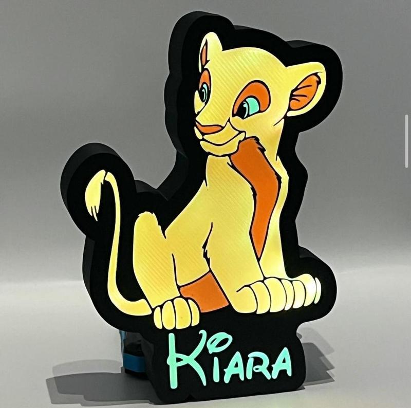 Lion King Kiara LightBox