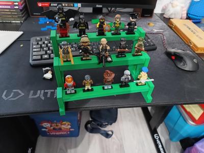 LEGO minifigure stand