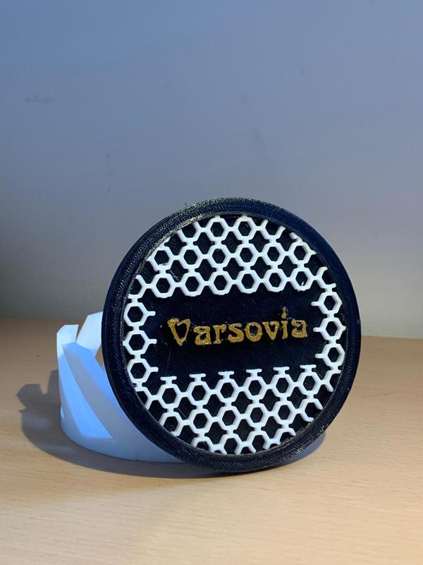 Coasters inspired by the VARSOVIA cocktail bar