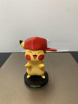 red cap Pikachu 3D modeling & printing(JME)