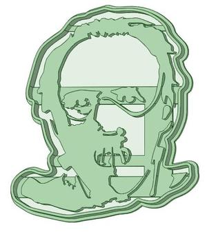 Hannibal cookie cutter
