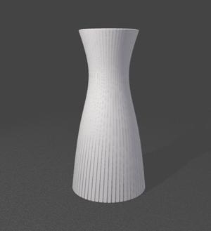 Vase With Stripes