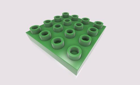 LEGO DUPLO Plate 4x4 - 14721