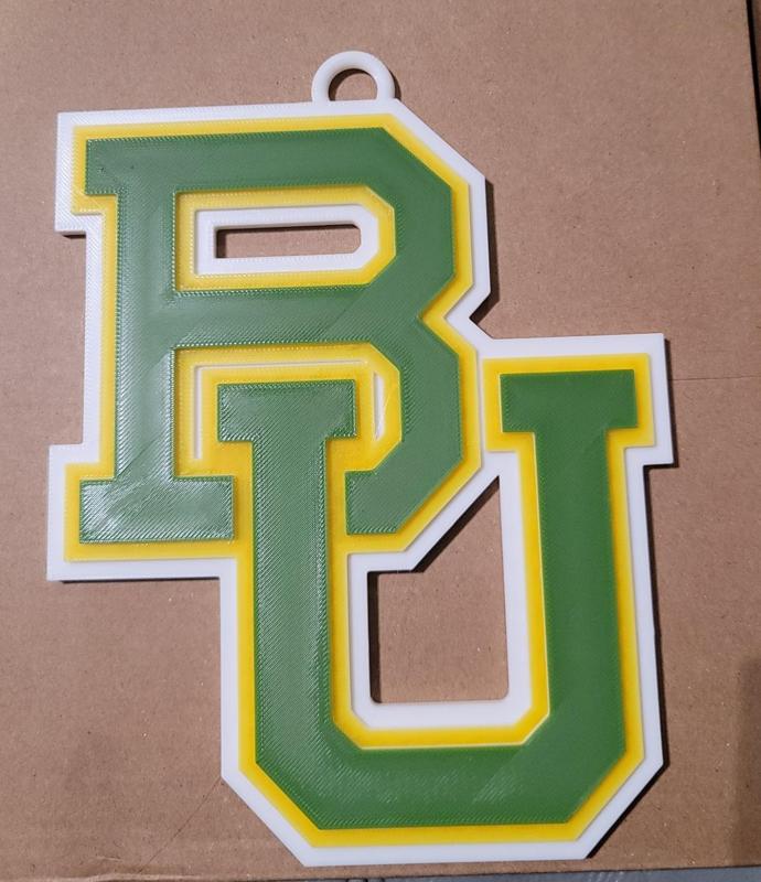 BAYLOR 3d logo 180mm series