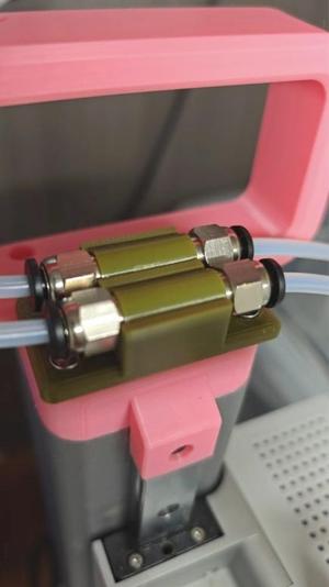 A1mini Z-axis feed port disassembly Z轴进料口，可拆卸