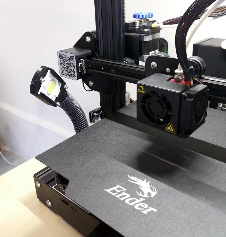 Square Led light holder