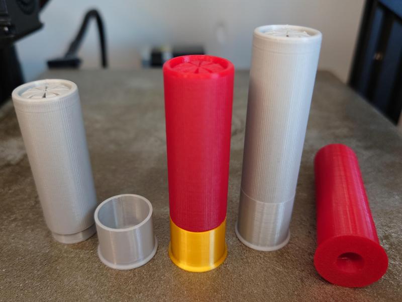 20 Gauge Shotshell Pack replicas and snap caps