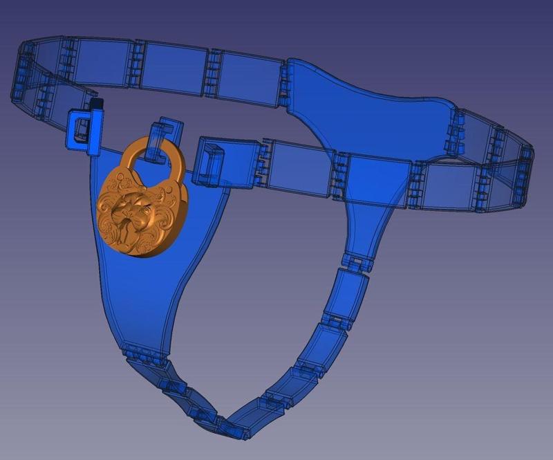 Chastity Belt for happy hours
