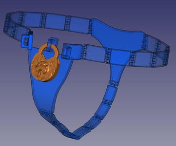 Chastity Belt for happy hours