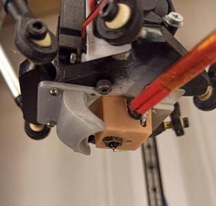 Anycubic Delta Kossel Hotend Filament cooler 