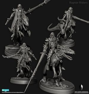 Desert Elves - Raptor Riders + Feral Raptors