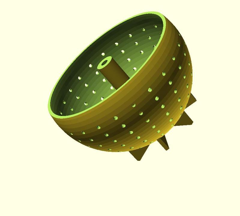 bullet copper plating dish