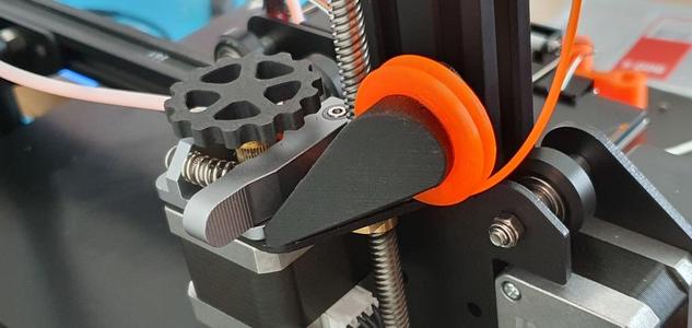 ENDER 3 FILAMENT GUIDE WITH BEARING