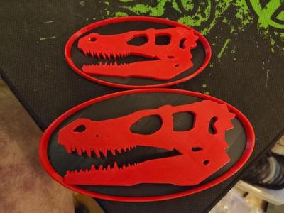 Veloster Skull Badges