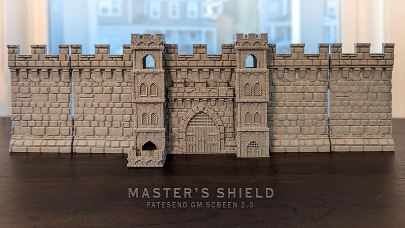 Master's Citadel GM Screen - Panel set + accessories!