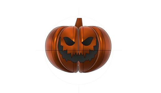 halloween pumpkin deck box