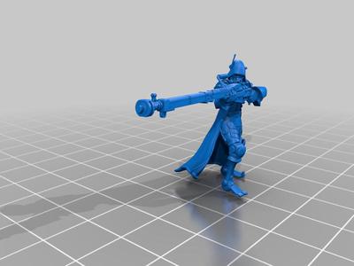 Martian Mechanized Rangers with Arquebus