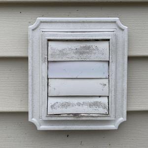 Dryer Vent Repair Flap