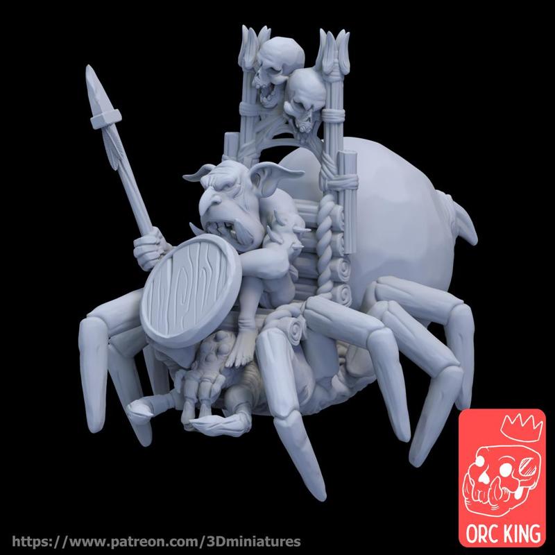 Orc King Patreon "Goblins VS Dwarves" Sample