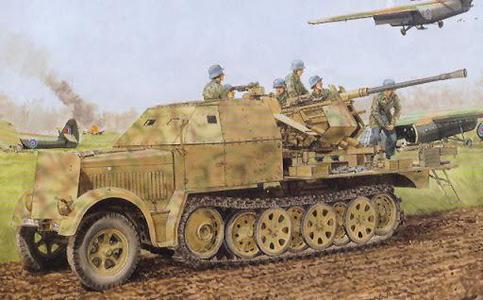 Sd.Kfz. 7/2  3.7 cm FlaK 36