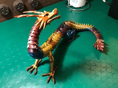 Lung Oriental Articulated Dragon