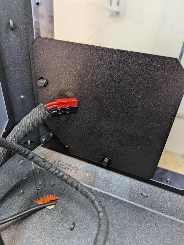 PowerPole quick disconnect for the Prusa Enclosure