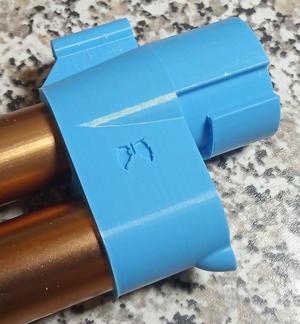Colonel Wasp Firefly shotgun Muzzle - Nerf barrel attachment base