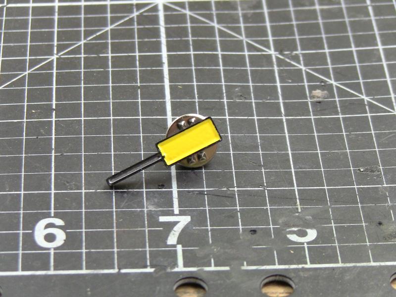 Screwdriver enamel pin