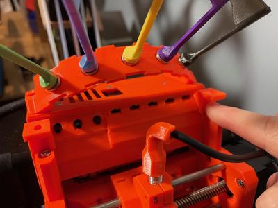 MMU2S Tension Screw Keeper - Easy Access