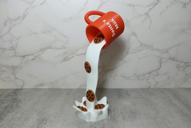 Floating Santa's Milk (Cookies)