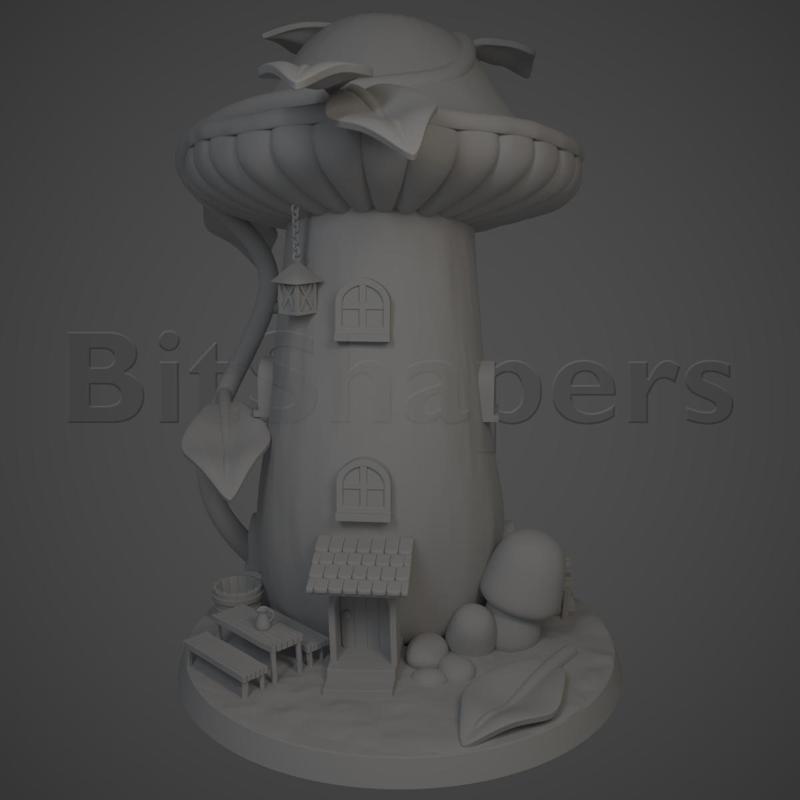 Mushroom Cottage (tall)