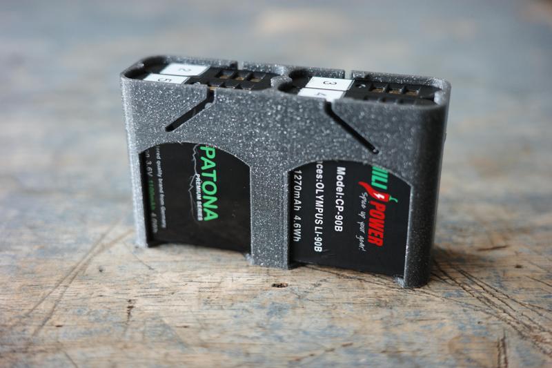 Ricoh DB-110 / Olympus LI-90b Battery Holder