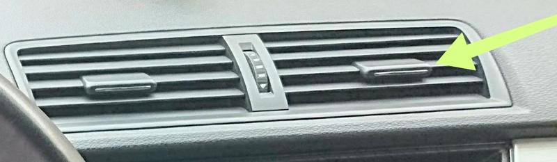 UPDATE - Ovládání výdechů pro Škoda Fabia 3