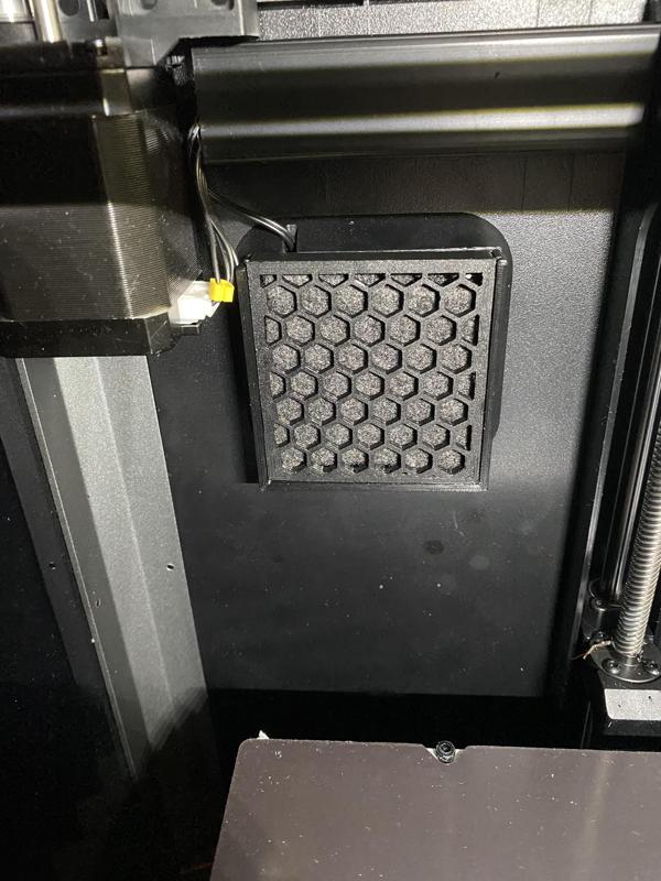 Creality K1 Back Fan carbon filter