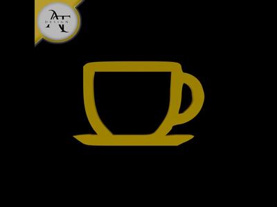 Simple Coffee Cup Symbol - 2D Art