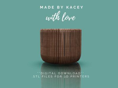 Pot Planter Design for a Succulents, Bonsais, and Various Plants - Instant Download - Misc 8
