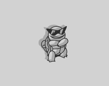 Squirtle Lens Decoration - 2D Art