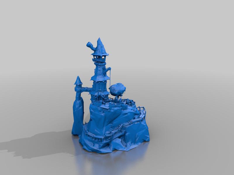 wizards tower - terrain