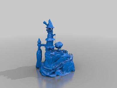 wizards tower - terrain