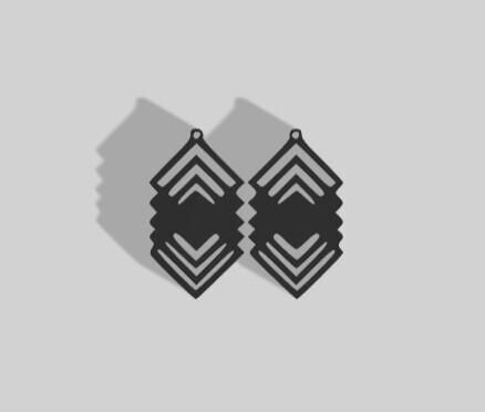 Earrings VII - 2D Art