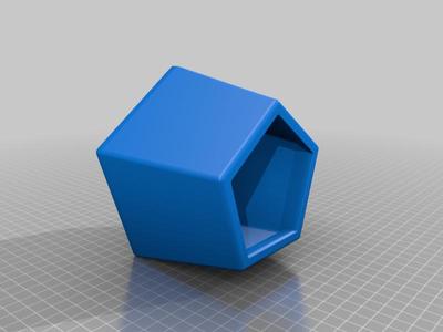 Milluy- Large Icosahedron mold, containers