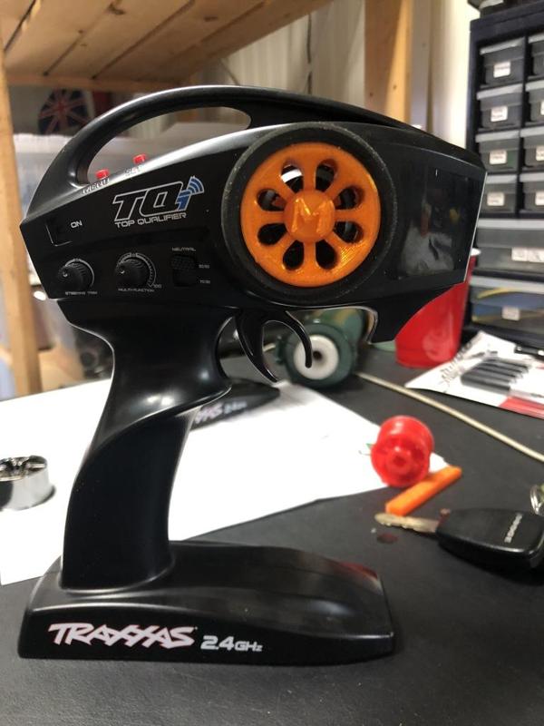 Traxxas TQi Custom Steering Wheel - Version 1