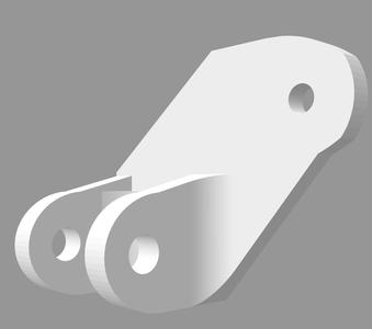 Hook for burley bike trailer