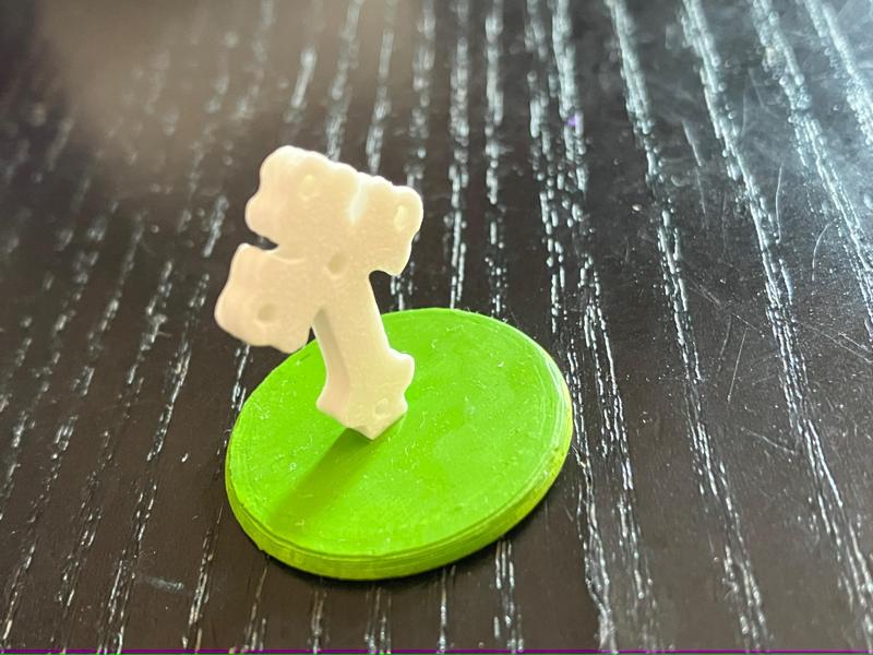 Zombicide Undead or Alive Vade Retro Token - Separated