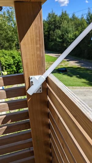 20mm Sideways flag-holder