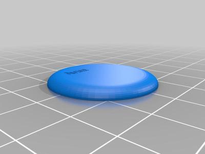 Bottle Cap Disc Golf Disc