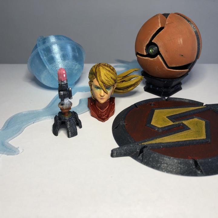 Extras & Items for Samus from Metroid Figure