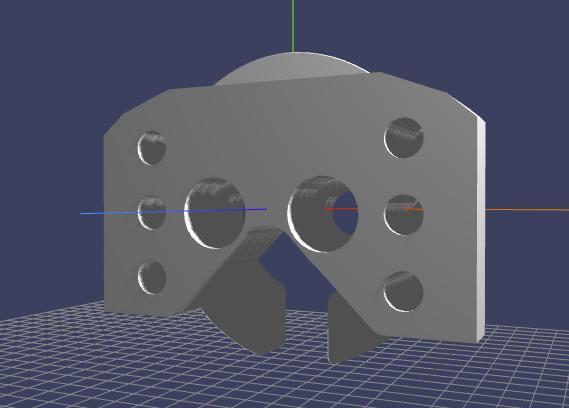 Axle block for superflux X XR rails or VESC