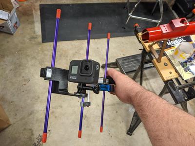 Camera bracket for Arrow yagi antenna