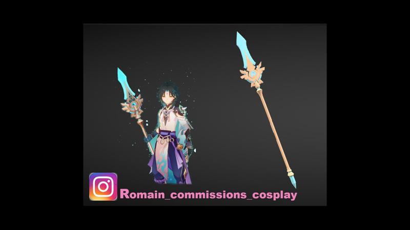 3MF STL Genshin impack Genshin Impact Skyward Spine